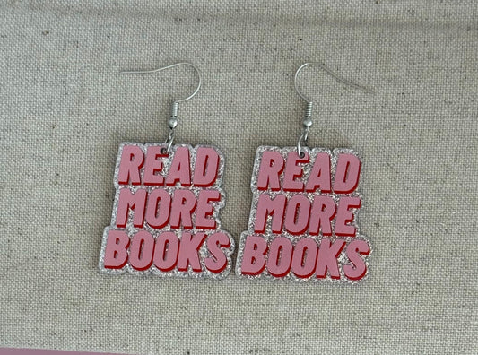 Read More Books Earrings