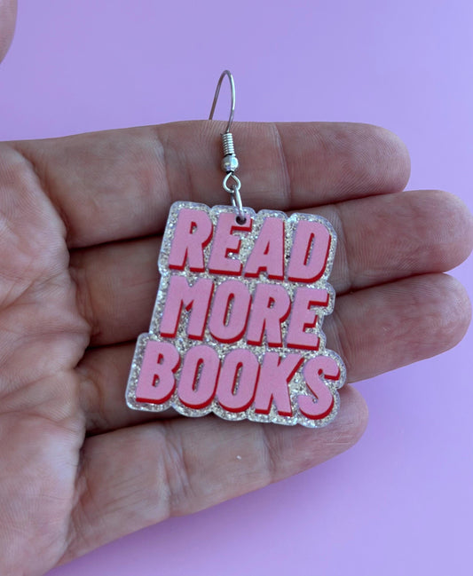 Read More Books Earrings