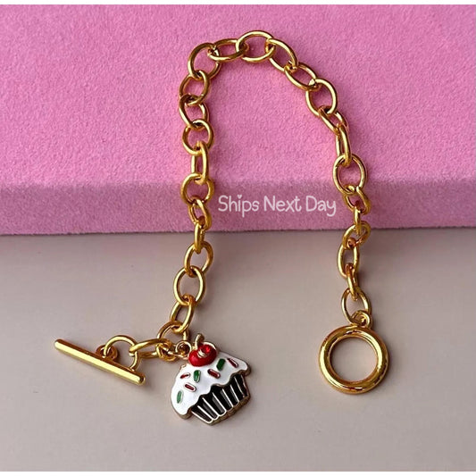 Cupcake Bracelet