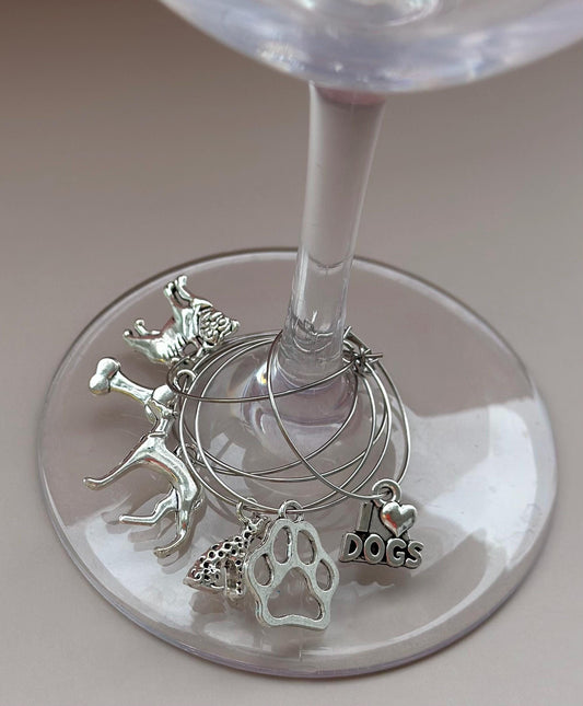 Wine Charms Dog Charms