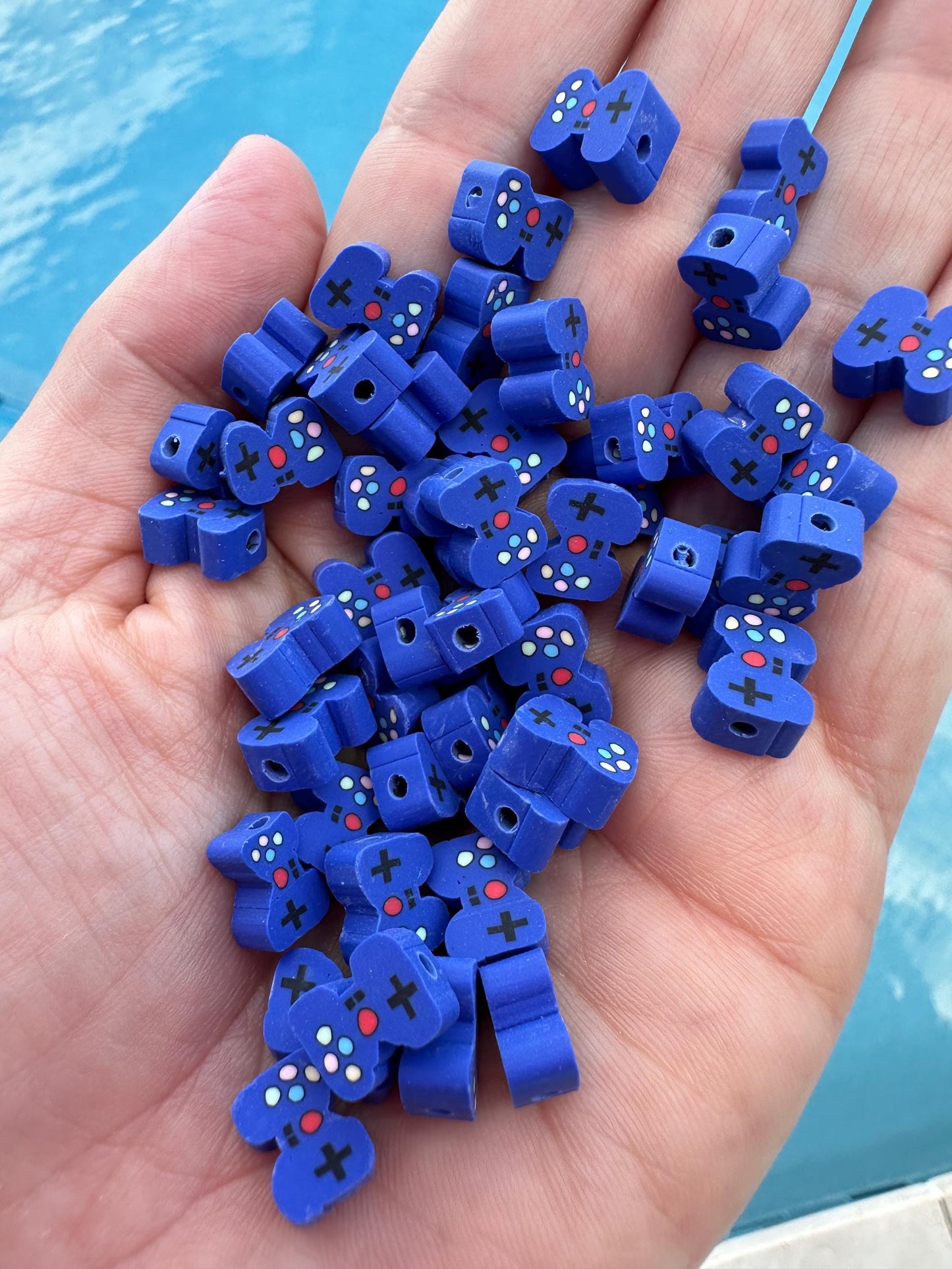 Gamer Beads Colorful Clay Video Game Beads