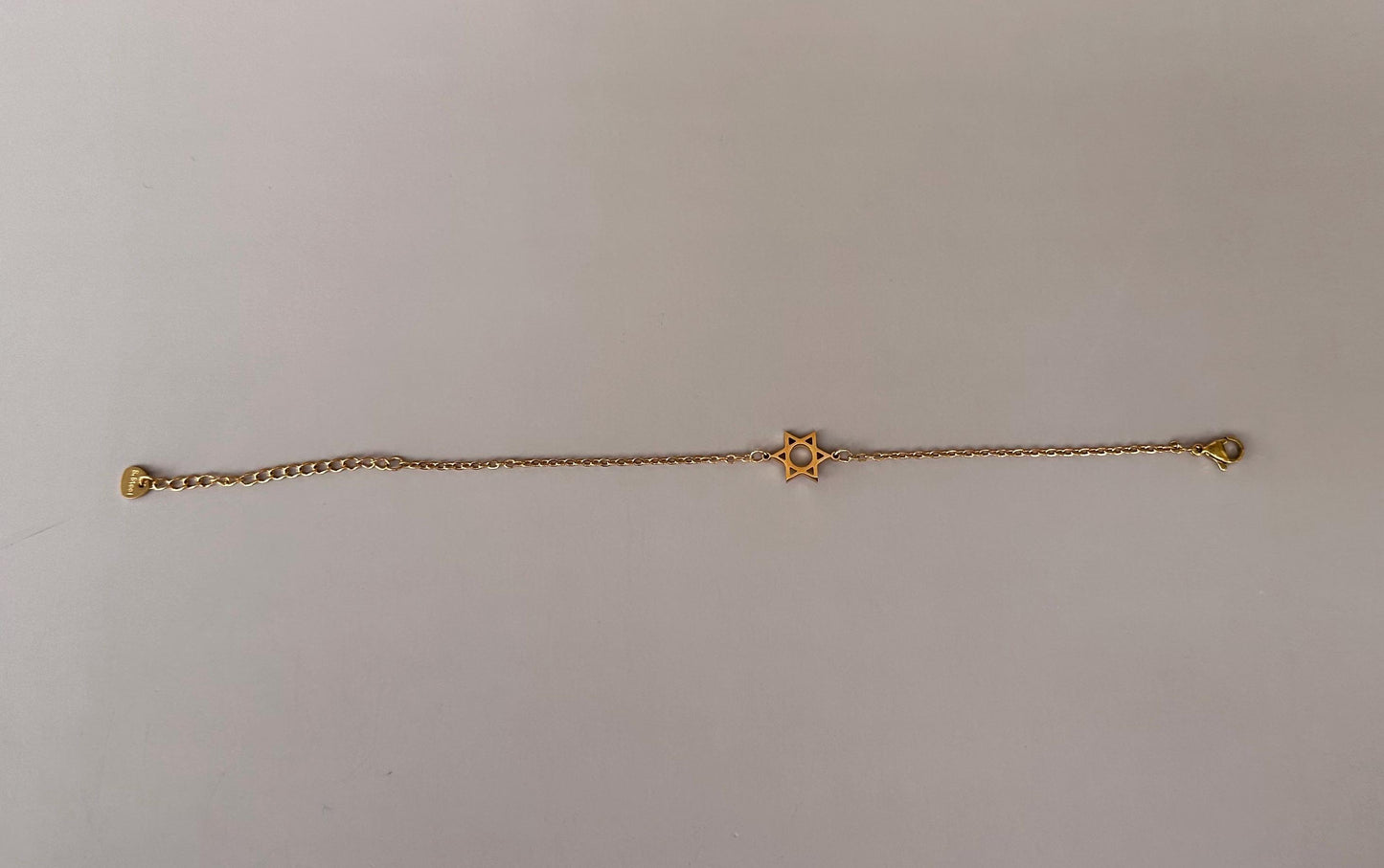 David Star Bracelet Valentines Day Gift for Girlfriend Jewish Star Jewelry David Star Charm Israel Bracelet Bat Mitzvah Gift for Jewish Girl