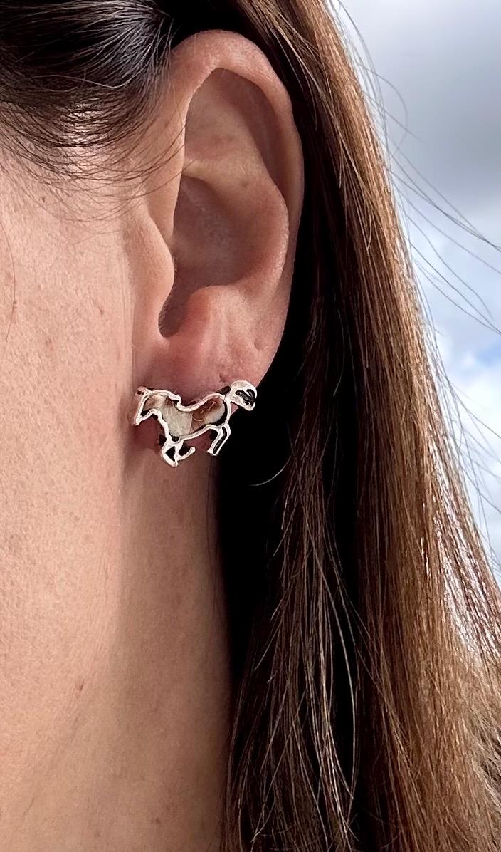 Horse Earrings Valentines Day Gift for Girlfriend Cowboy Earrings Cowgirl Earrings Cowboy Jewelry Cowgirl Theme Horse Theme Jewelry Western