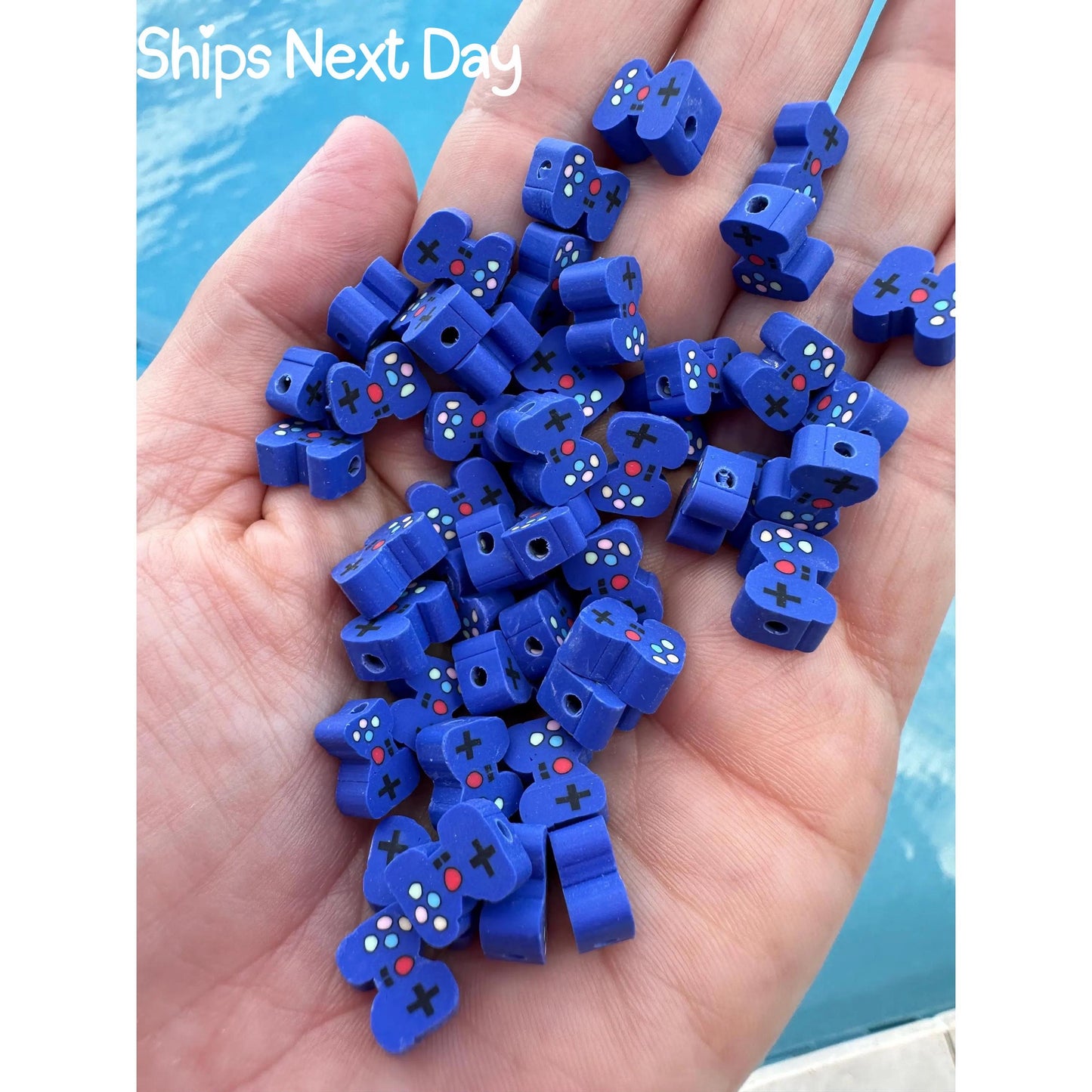 Gamer Beads Colorful Clay Video Game Beads