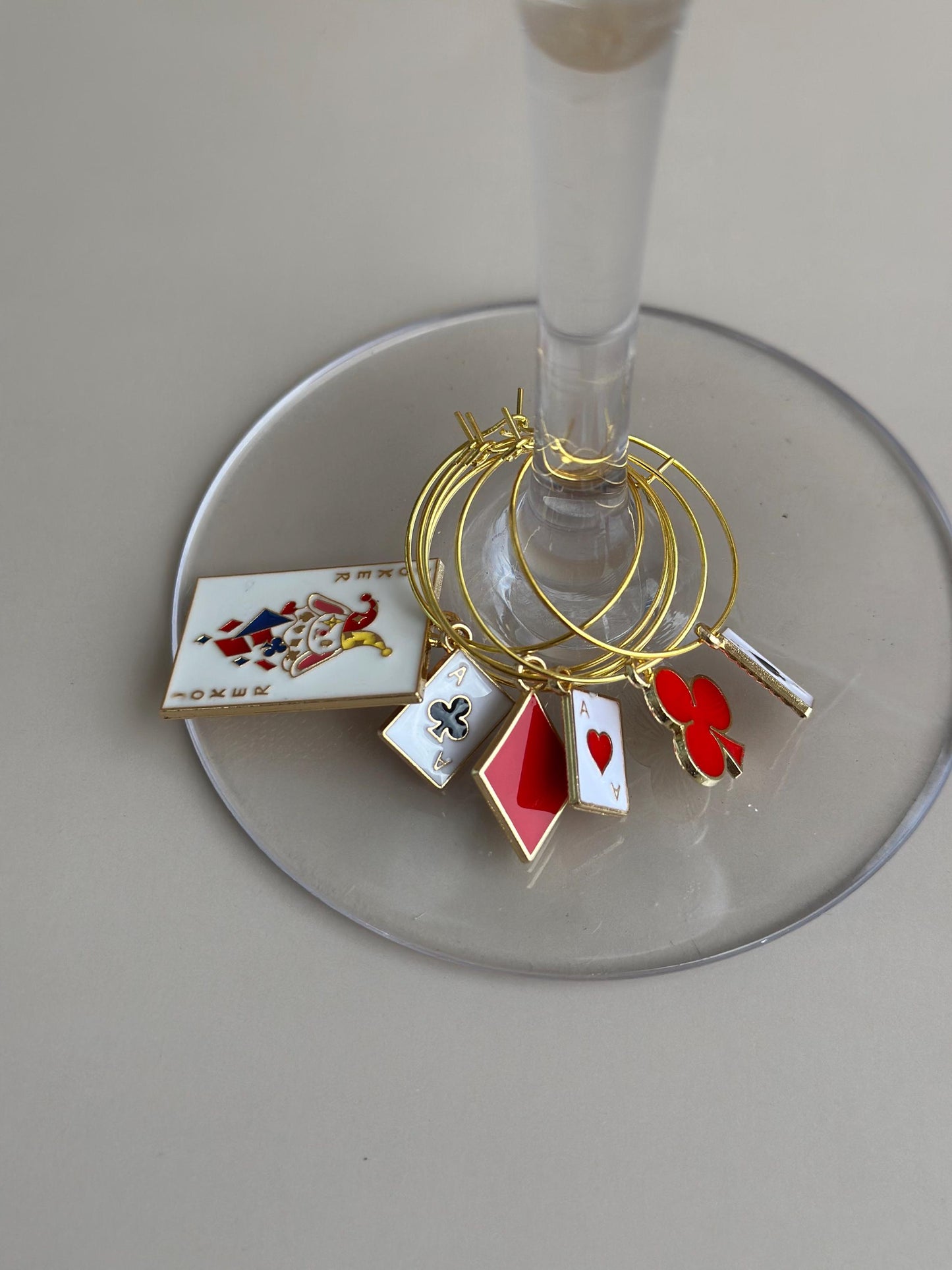 Wine Charms for Game Night