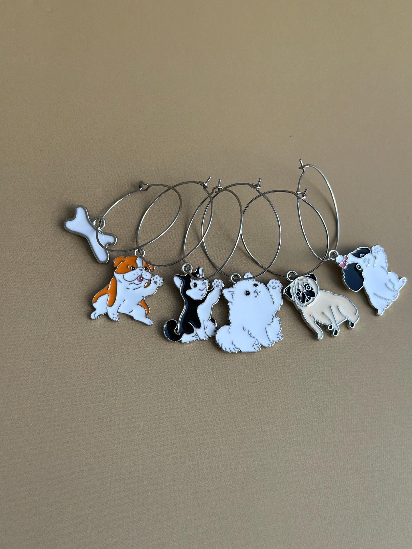 Wine Charms Dog Charms