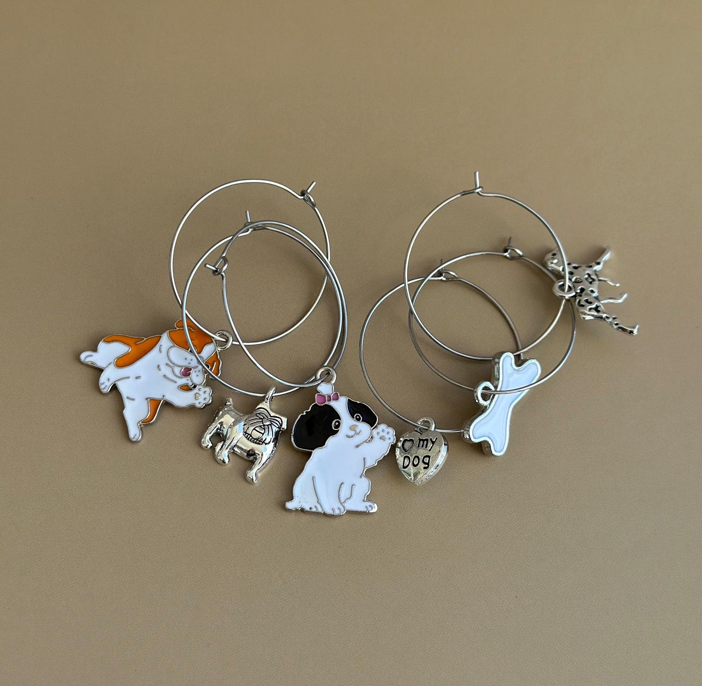 Wine Charms Dog Charms