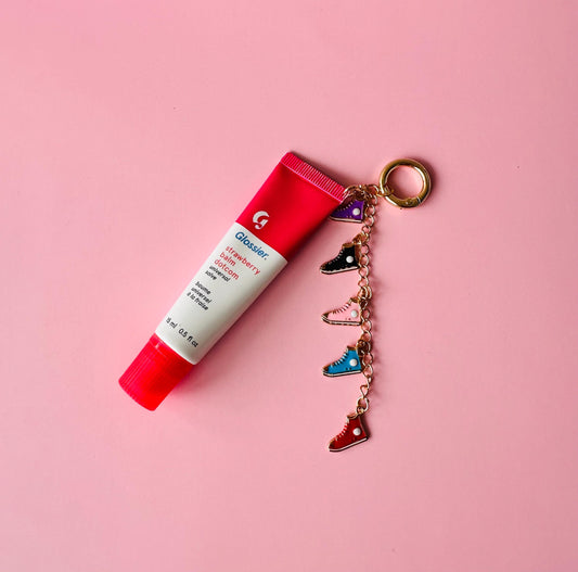 Lip Balm Keychain Sneakers
