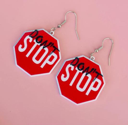 Stop Earrings