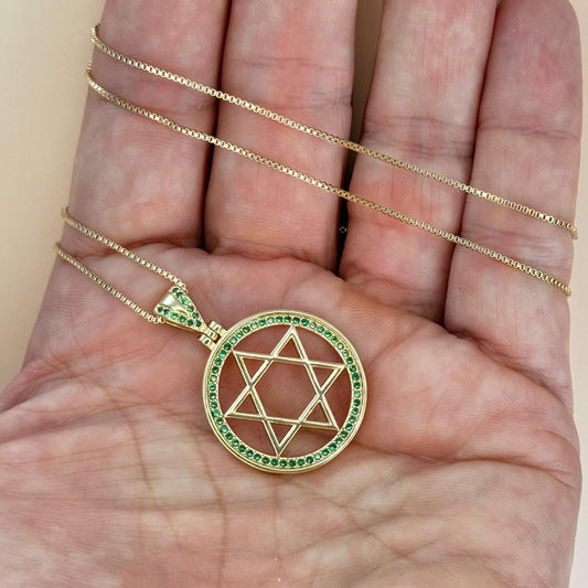 Star of David Pendant Necklace