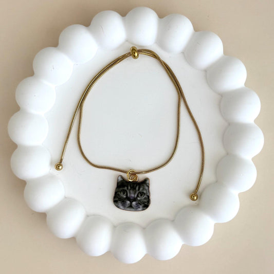 Cat Anklet Cat Gift for Girlfriend Adjustable Anklet Cat Lover Jewelry Golden Anklet Cat Mom Cat Jewelry Cat Breed Cat Bracelet Adjustable