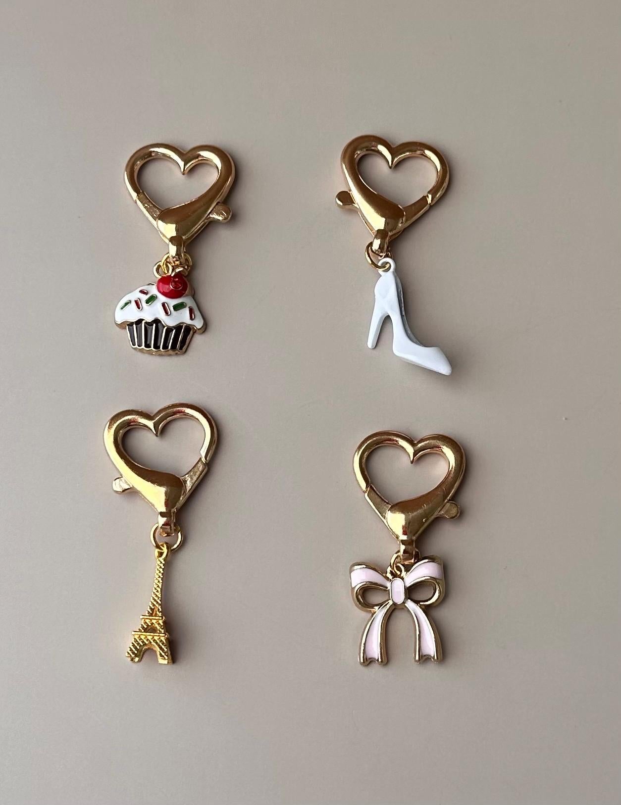 Shoe Charms for Sneakers Valentines Day Gift for Girlfriend Girly Shoelace Charms Paris Shoe Accessory Trendy Charms Shoe Jewelry Shoe Penda