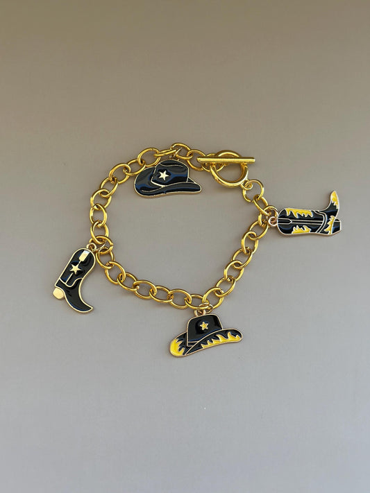 Cowgirl Charms Bracelet