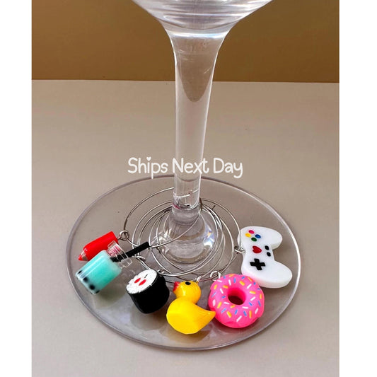 Funny Wine Charms