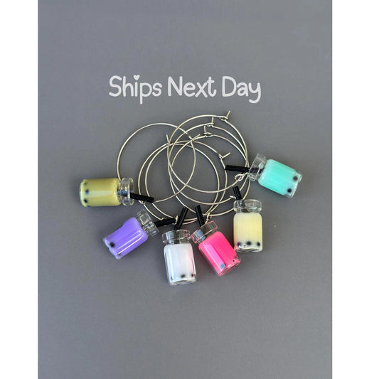 Wine Charms Bobba Tea Charms