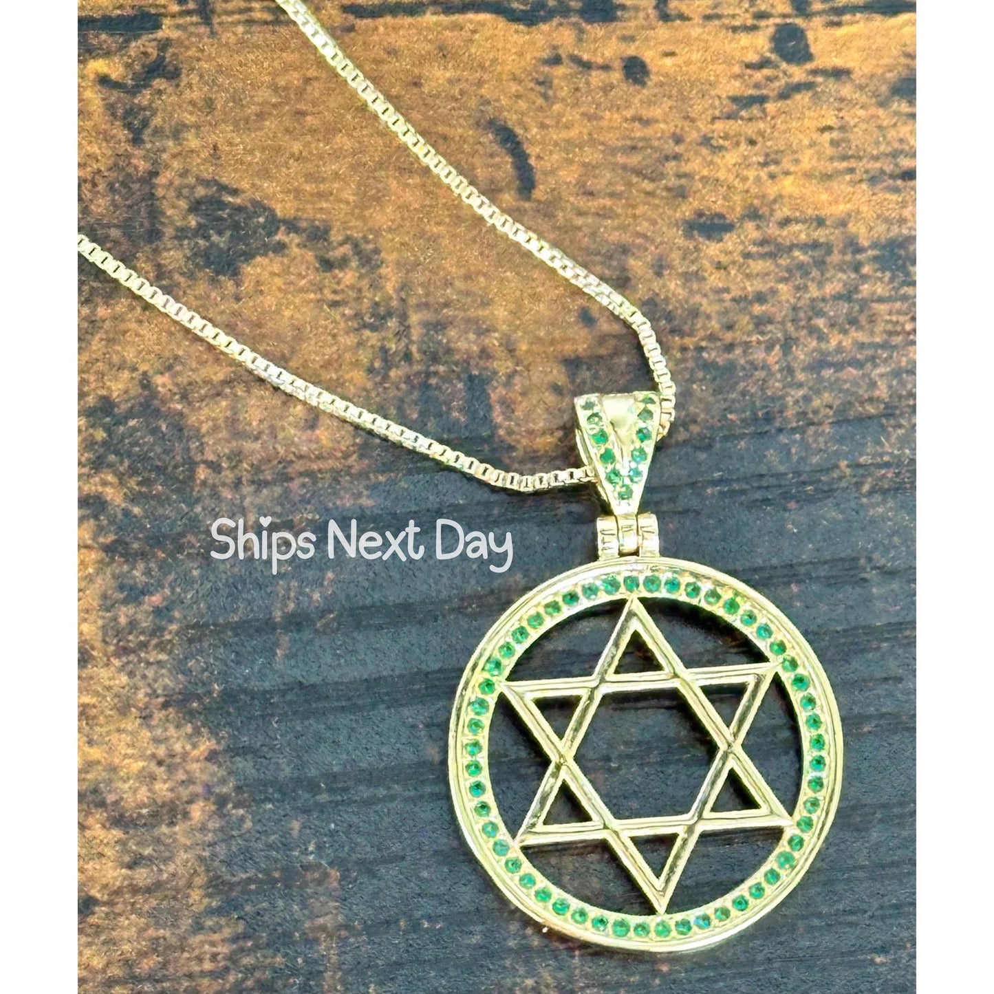Star of David Pendant Necklace