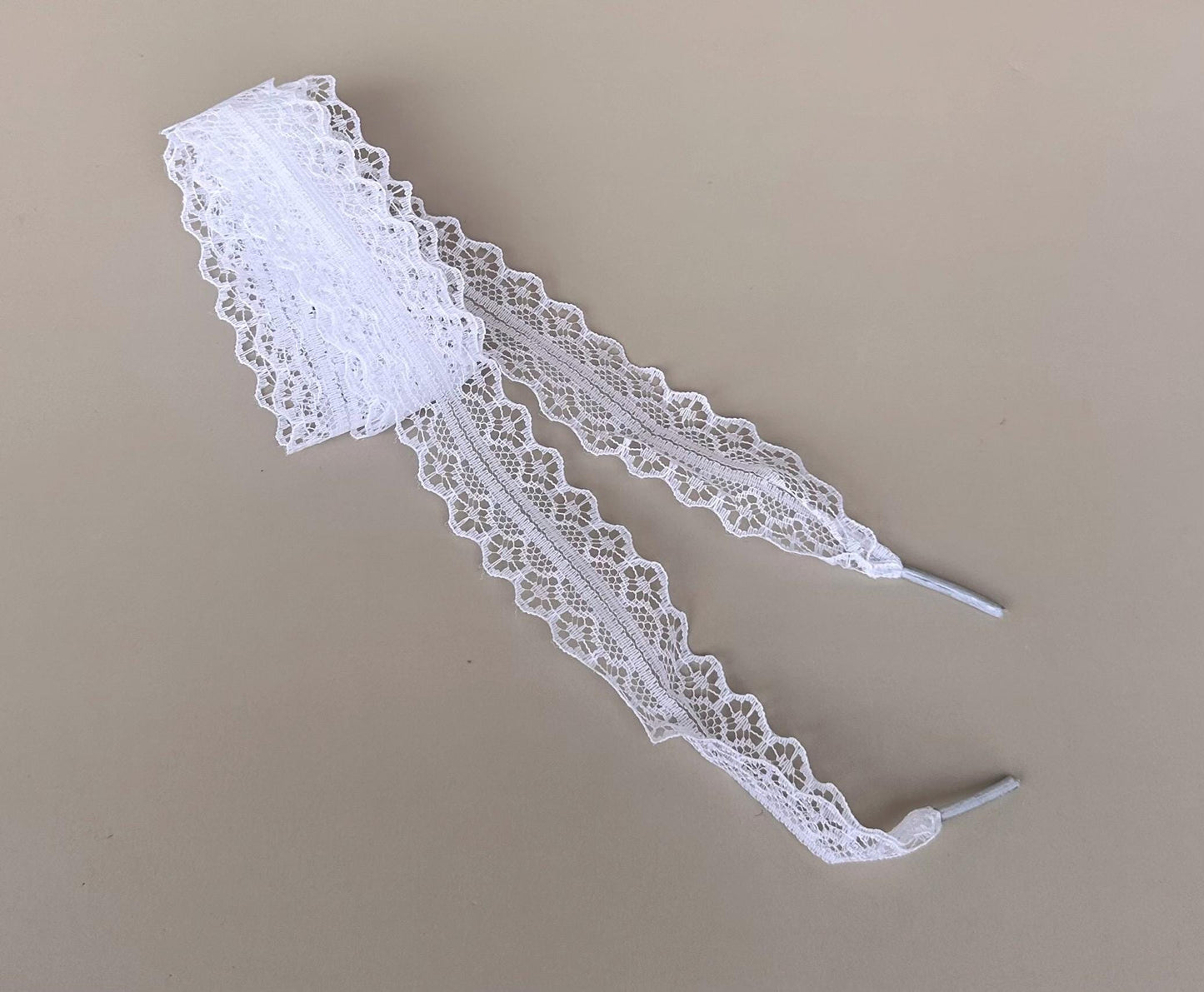 Lace Shoelaces White Ballet Laces With Large Bowknot White Shoelaces for Sneakers Bride Shoe Wedding Shoelaces White Lace Bowknot for Shoes