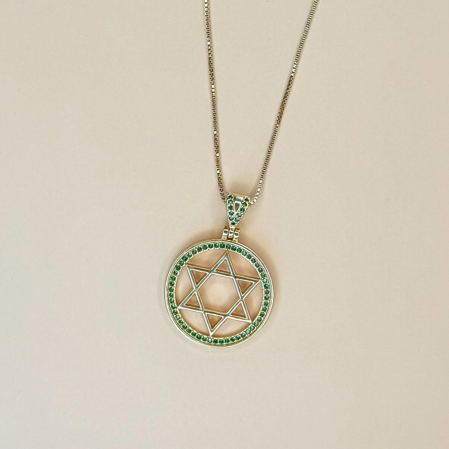 Star of David Pendant Necklace