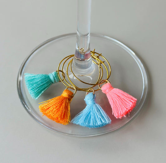 Tassel Wine Charms