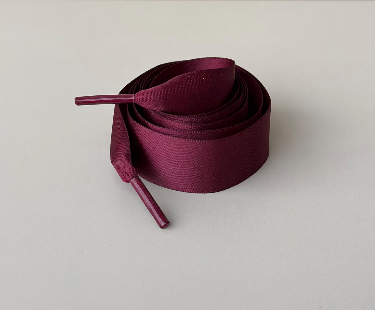Burgundy Satin Shoelaces for Valentines Day Gift Burgundy Flat Satin Ribbon Shoelaces Burgundy  Shoelaces for Sneakers Coquette Shoelaces
