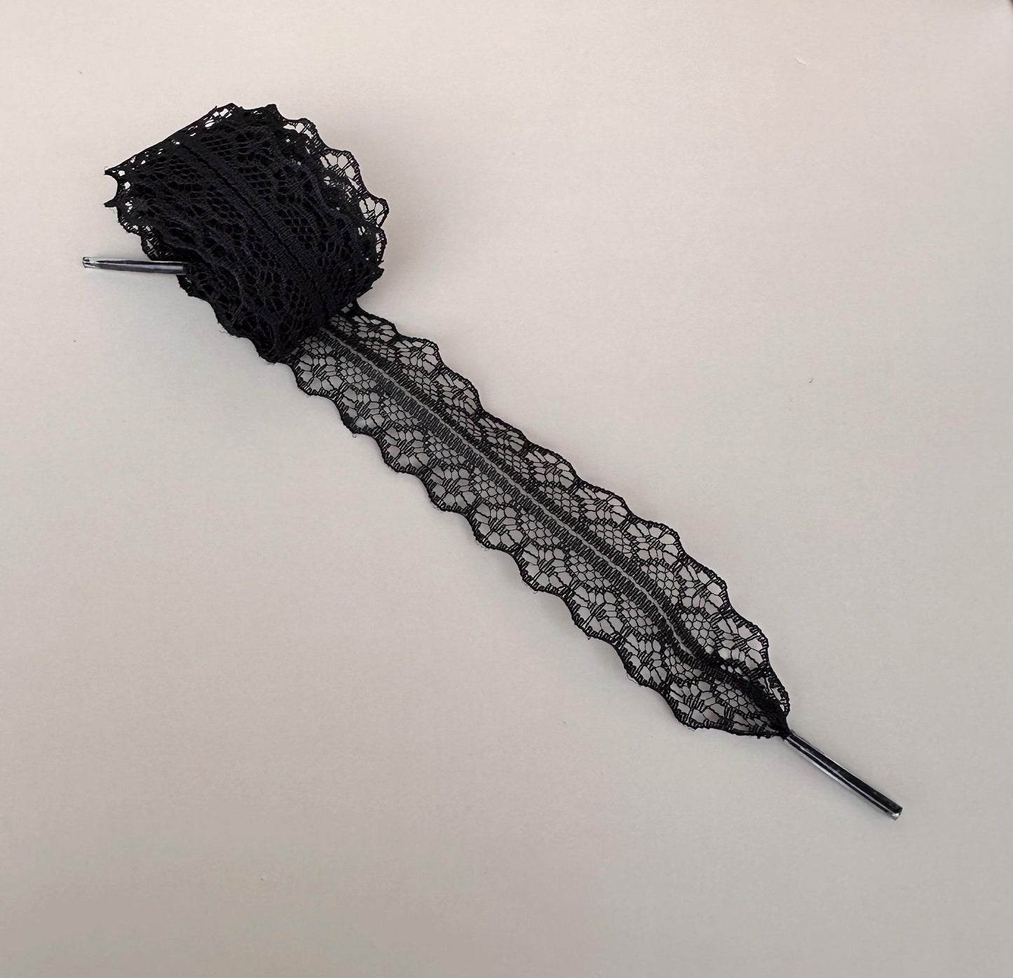 Lace Shoelaces White Ballet Laces With Large Bowknot White Shoelaces for Sneakers Bride Shoe Wedding Shoelaces White Lace Bowknot for Shoes