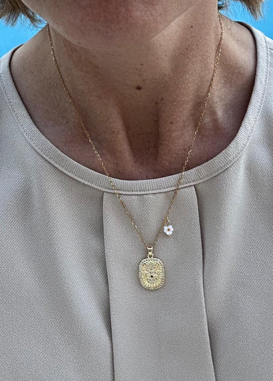 Hamsa Pendant Necklace