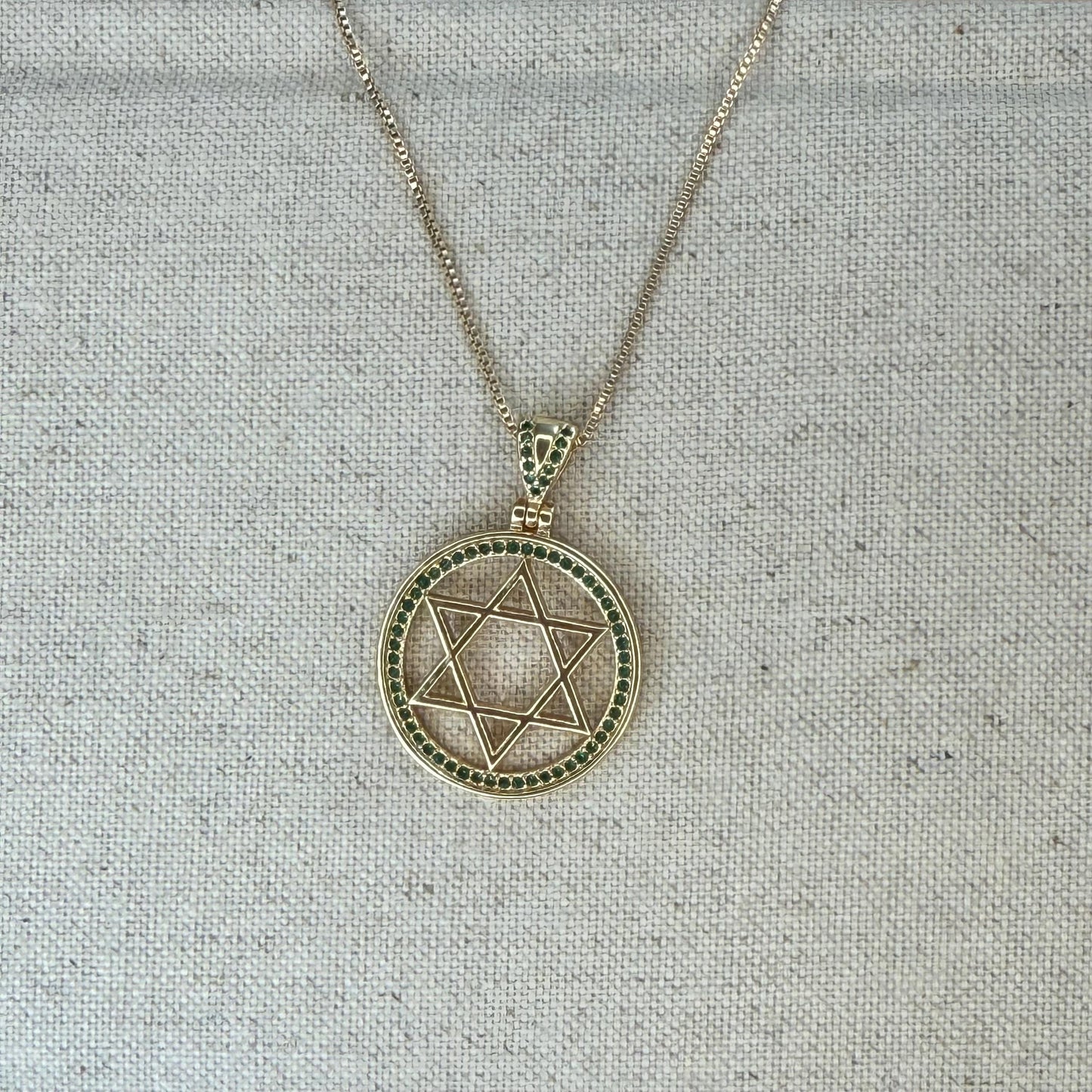Star of David Pendant Necklace