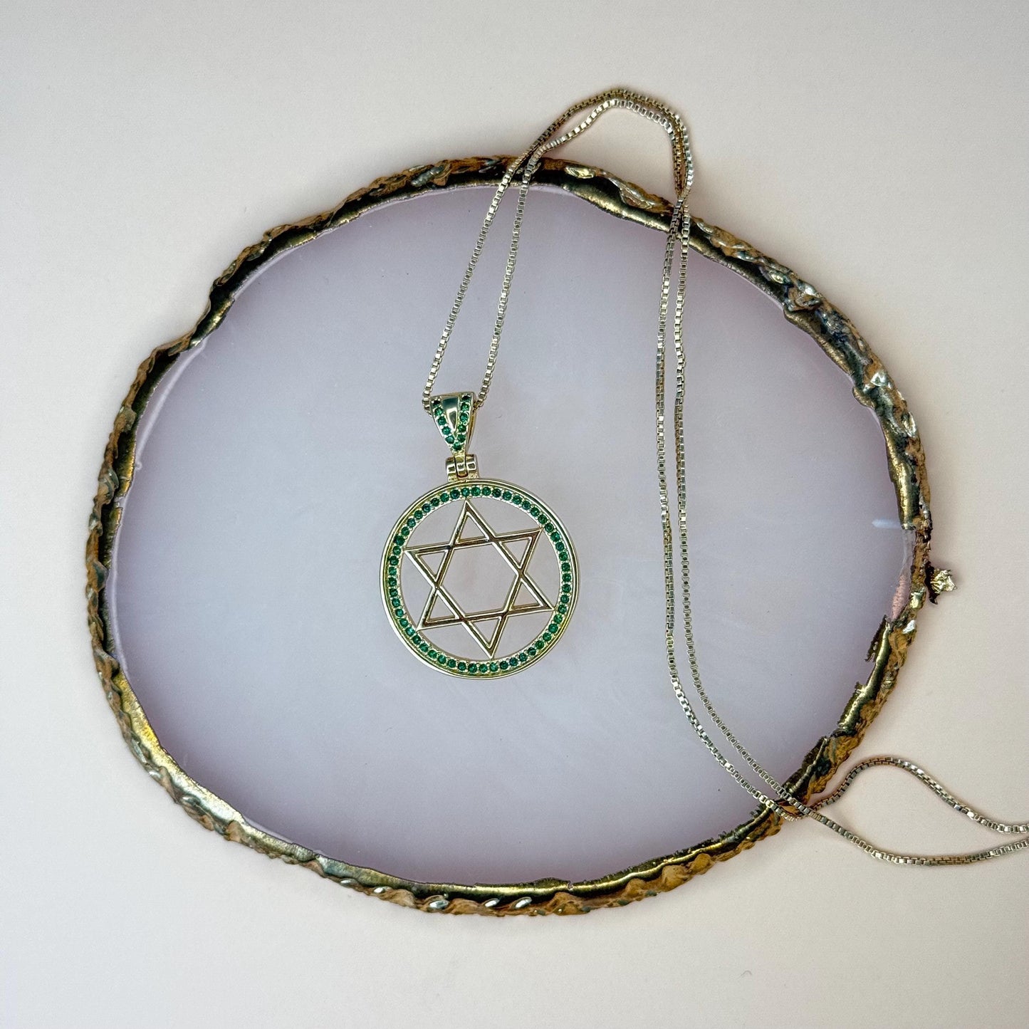 Star of David Pendant Necklace