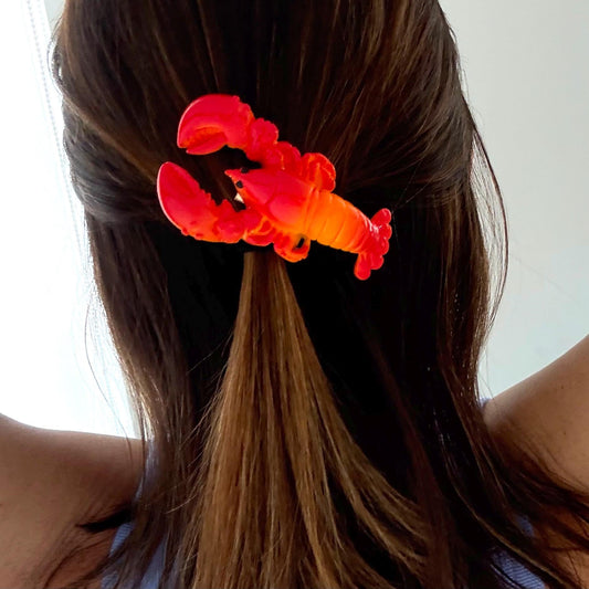 Lobster Hair Clips Seaside Gift Lobster Headwear Beach Theme Gift Sea Lovers Beach Lovers Crab Hair Clip Fish Hair Accessory for Crawfish